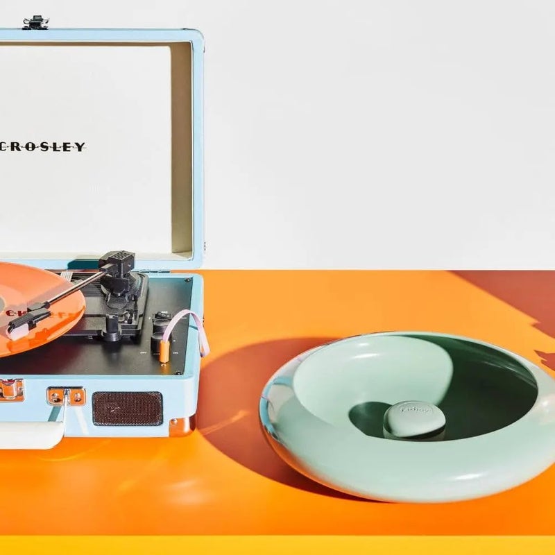 Fatboy Oloha Medium Bowl with Rechargeable Lamp | Multifunctional | Suitable for Indoor & Outdoor Use | Stepless dimmable | Jet Blue - (30 x 7.3 cm) - Image 3